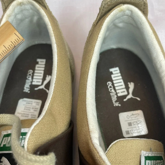 Puma Eco Ortholite Tan & Brown Men’s Shoes Size 9.5 - Picture 12 of 13